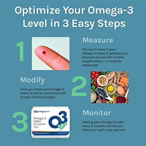 omega 3 impacts on blood tests|omega 3 home test kit.